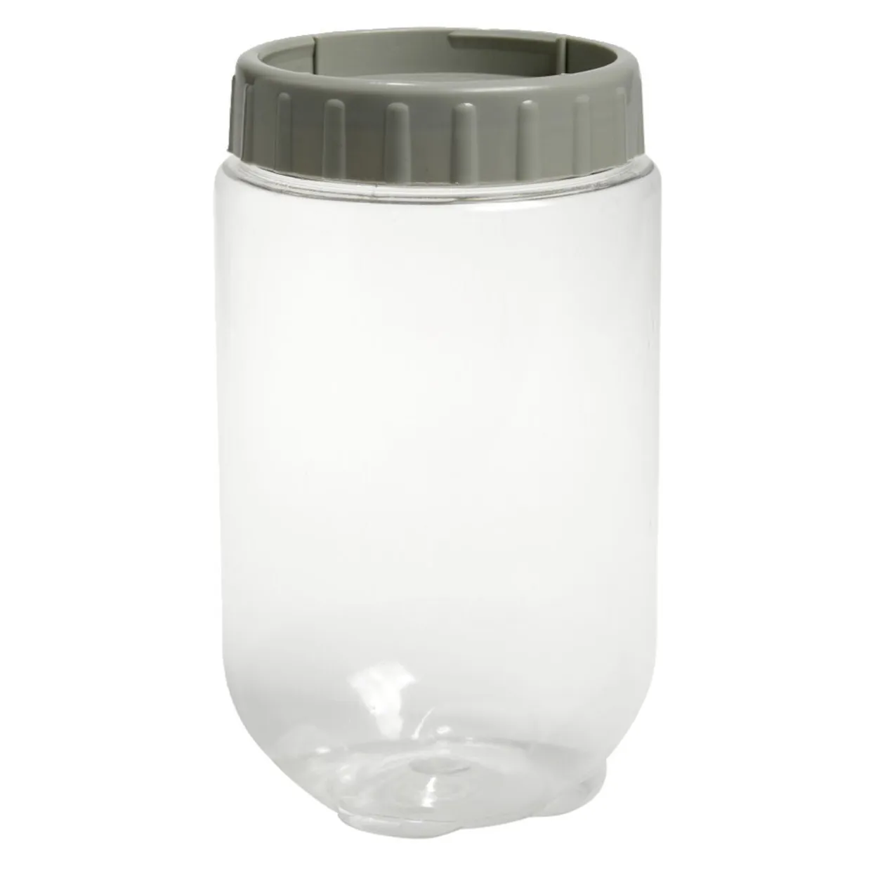 Boîte de conservation transparente avec couvercle à visser 1L