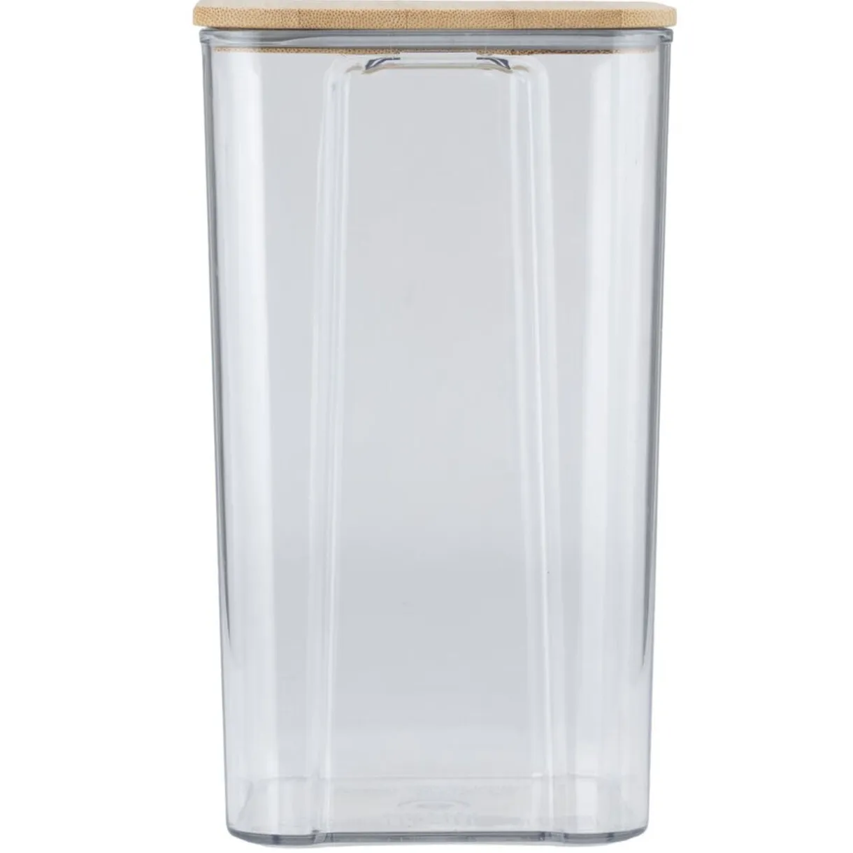 Boîte de conservation x8 plastique et couvercle bambou 370/680/950/1300/1800ml < Gifi Outlet