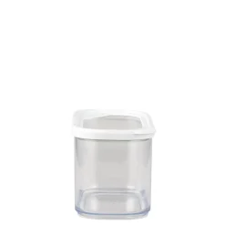 Boîte de conservation x5 transparente avec couvercle blanc 0,4 à 2L < Gifi Clearance
