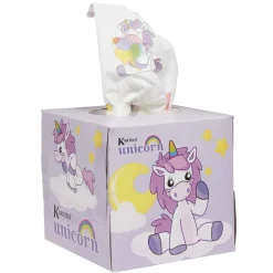 Boîte de 56 mouchoirs licorne < Gifi Discount