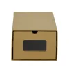 Boîte de rangement en carton avec fenêtre transparente 34x23xH16cm < Gifi Clearance