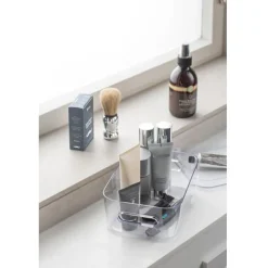 Boîte de rangement en plastique transparent SmartStore Compact Clear S
