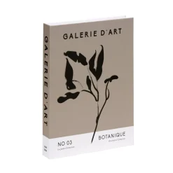 Boîte de rangement forme livre galerie d'art 22x16,5xÉp3cm (2 modèles) < Gifi