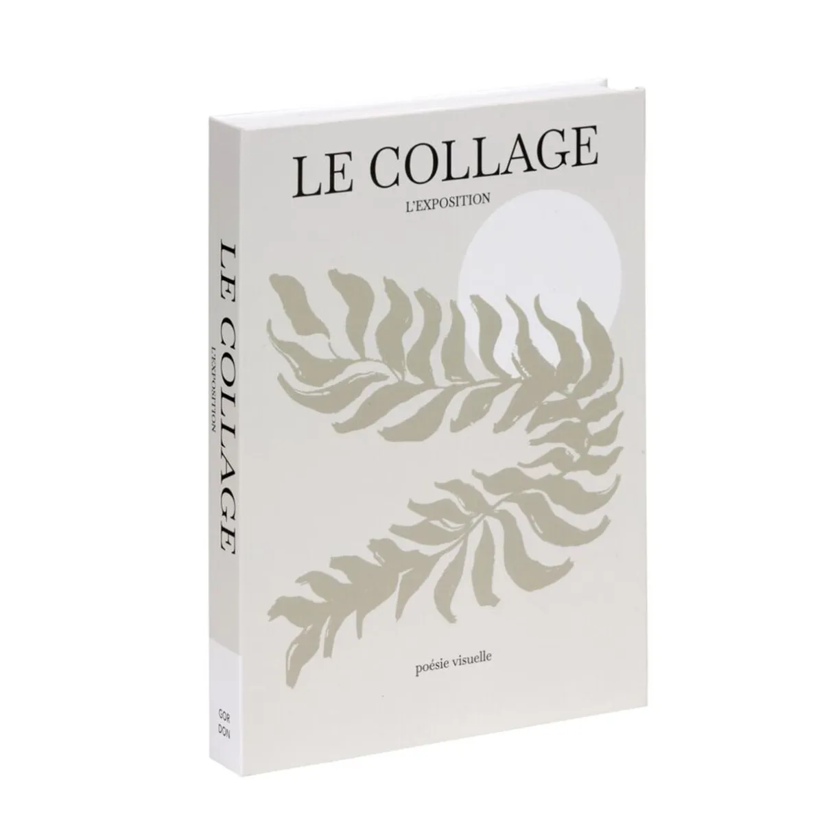 Boîte de rangement forme livre galerie d'art 22x16,5xÉp3cm (2 modèles) < Gifi