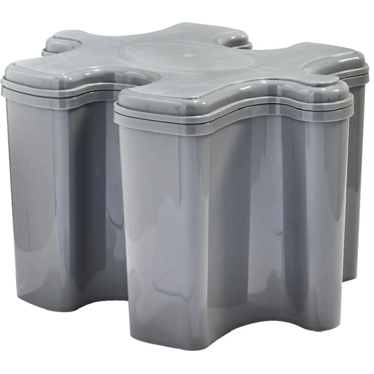 Boîte de rangement forme pièce de puzzle < Gifi Clearance