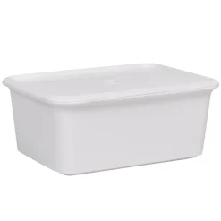 Boîte de rangement 6 L blanc < Gifi Outlet