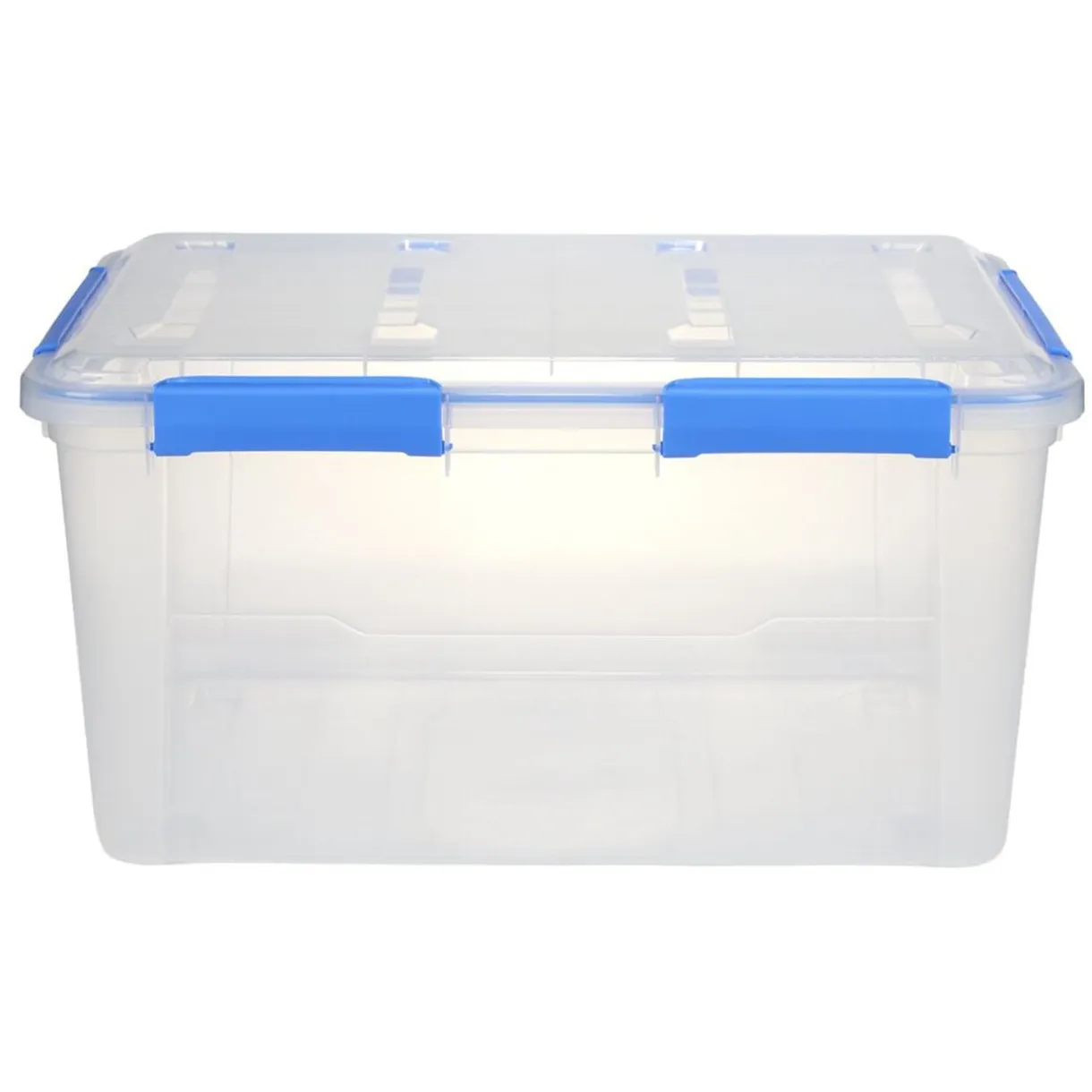 Boîte de rangement 50L hermétique étanche transparente