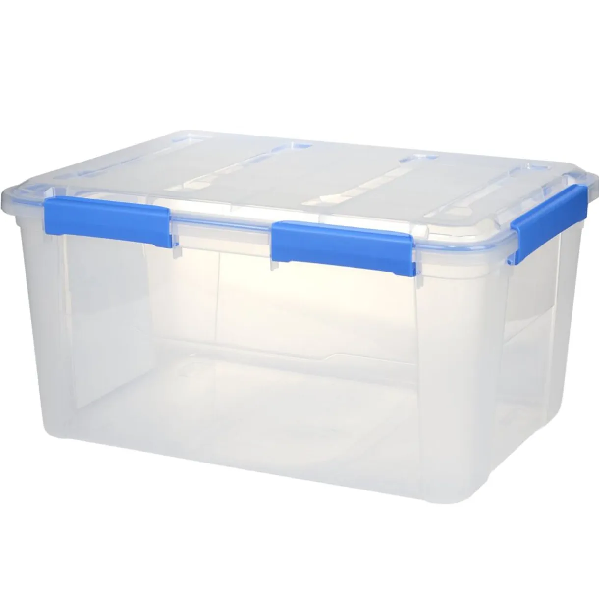 Boîte de rangement 50L hermétique étanche transparente