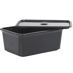 Boîte de rangement 3 L noir