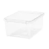 Boîte de rangement plastique transparent 14L < Gifi New
