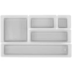 Boîte de rangement pour tiroir 7,5x7,5xH.5 cm < Gifi Clearance