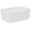 Boîte de rangement salle de bain blanche SmartStore Compact Taille S