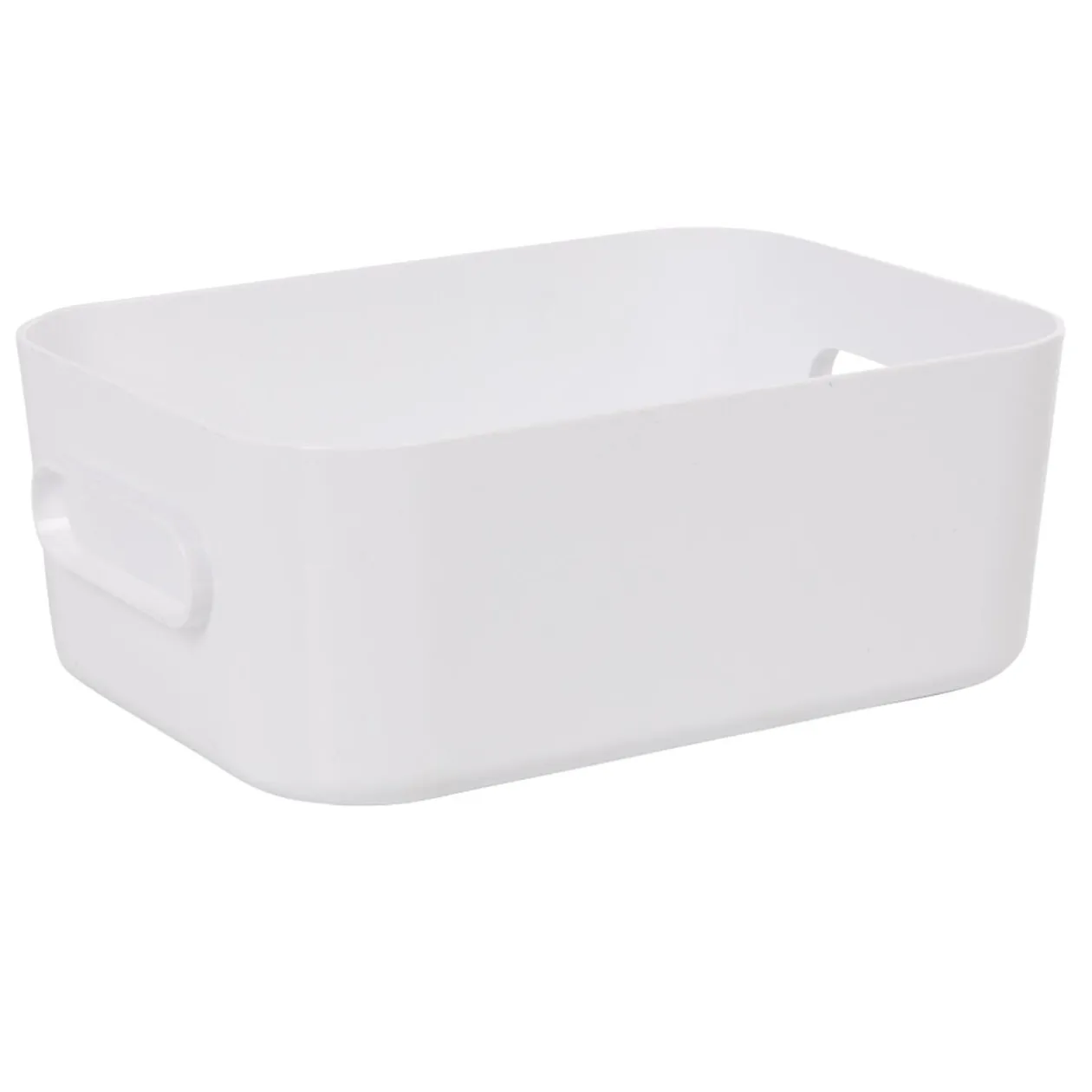 Boîte de rangement salle de bain blanche SmartStore Compact Taille S
