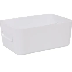 Boîte de rangement salle de bain blanche SmartStore Compact Taille M < Gifi Outlet