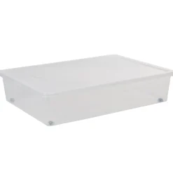 Boîte de rangement transparente 55 L