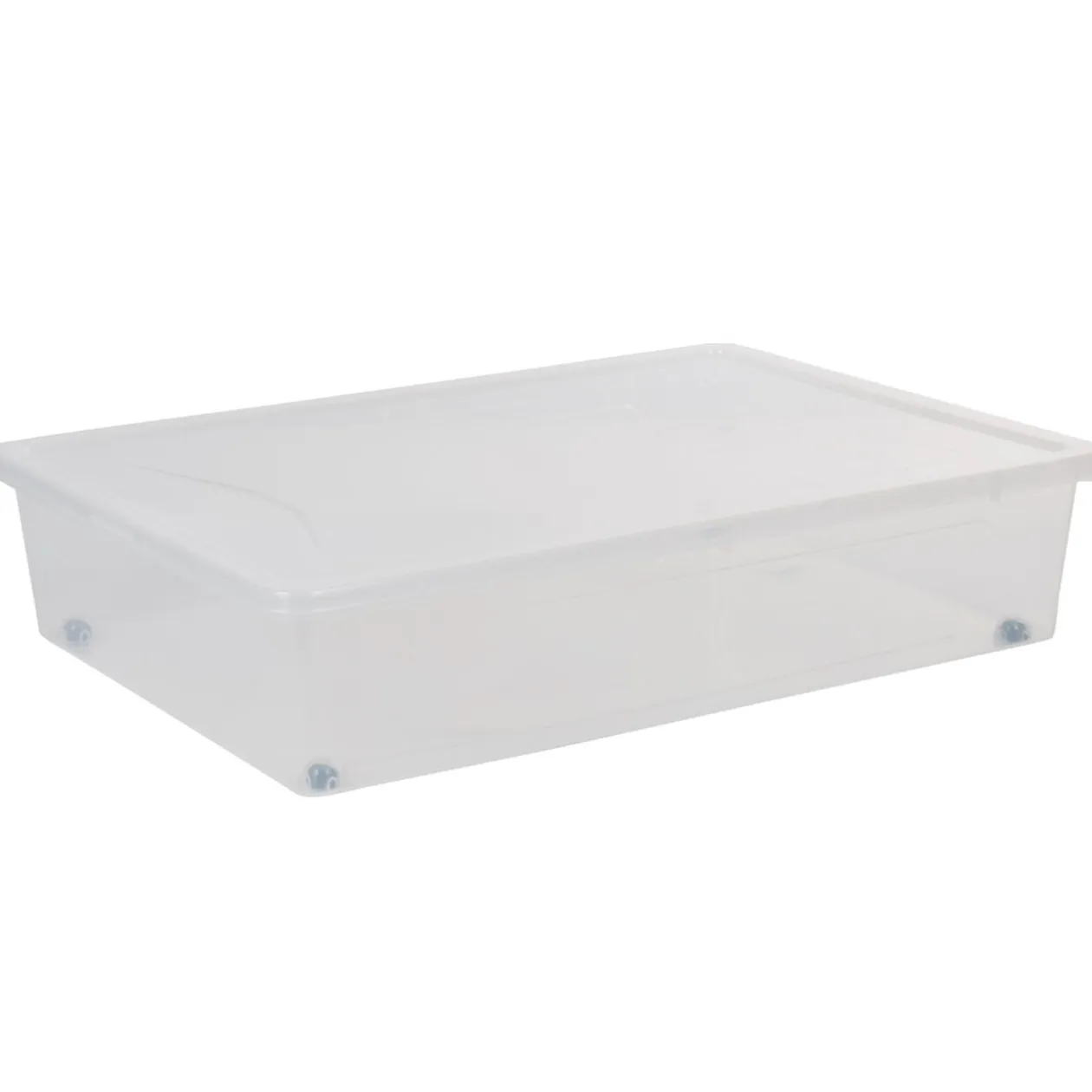 Boîte de rangement transparente 55 L