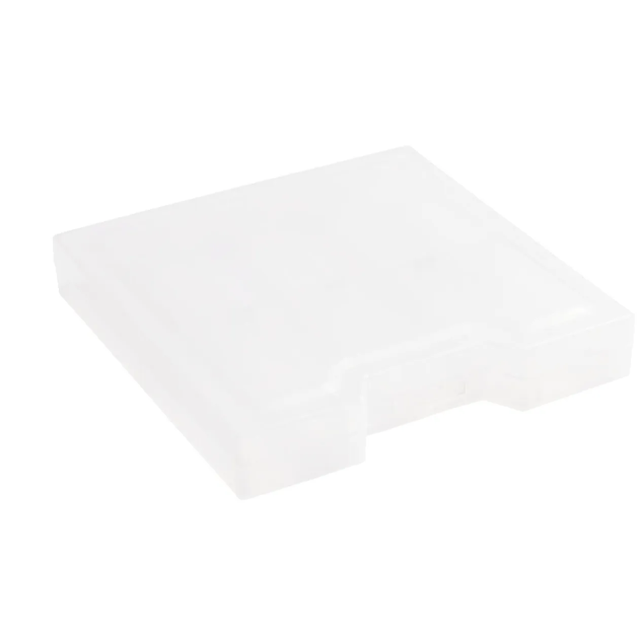 Boîte de rangement x4 plastique empilable 13x13xH9,5cm