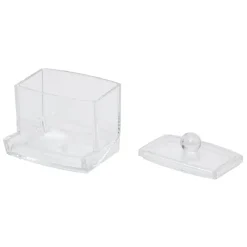 Boîte distributeur à coton tige transparent < Gifi Best