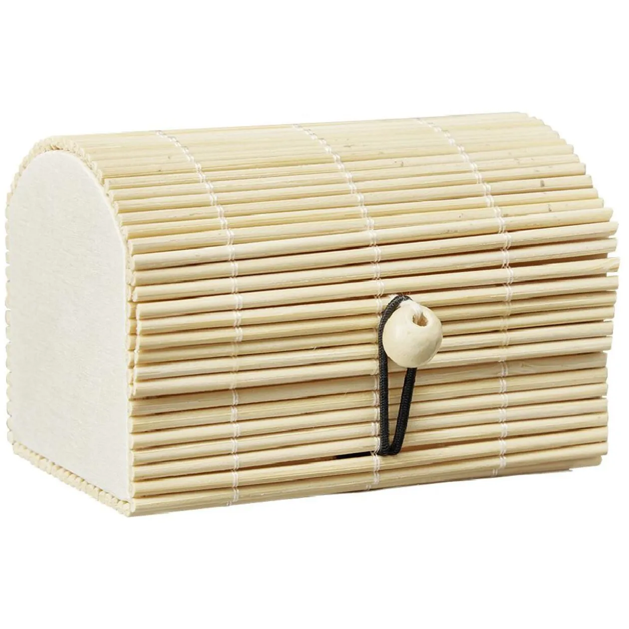 Boîte en bambou L9x6xH9cm