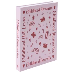 Boîte livre carton “Cute” rose 16,5x22cm < Gifi Clearance