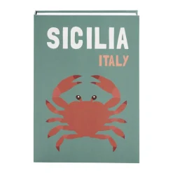 Boîte livre décorative thème bord de mer 18x25cm (2 modèles)