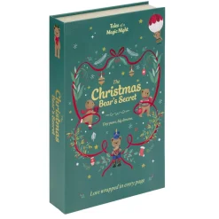 Boîte livre de Noël décorative 17x27cm (2 modèles) < Gifi