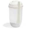 Boîte lunch salade 1L avec fourchette et compartiment à sauce < Gifi Discount
