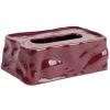 Boîte à mouchoirs en dolomite effet froissé 24x15xH9cm (2 modèles) < Gifi New