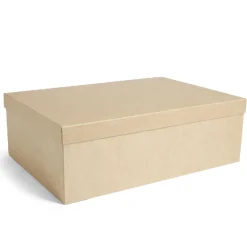 Boîte papier beige 44x31x15cm < Gifi Best