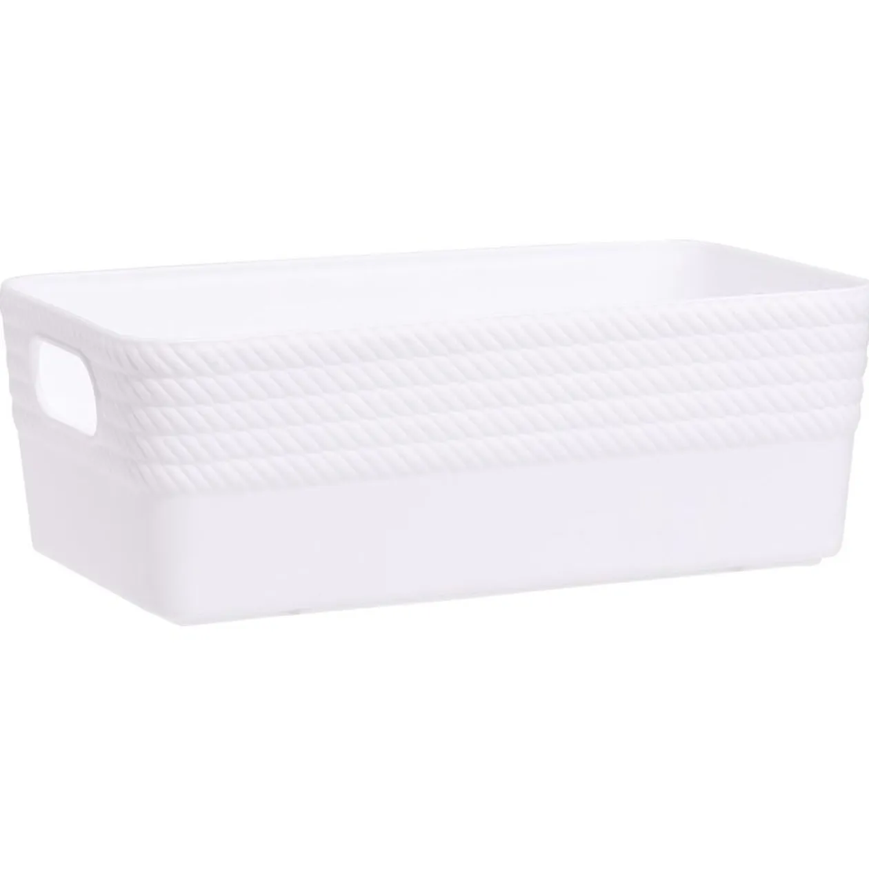 Boîte plastique blanc 20x11xH7cm