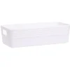 Boîte plastique blanc 25x11xH7cm