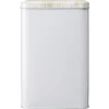 Boîte rectangulaire en métal gris avec couvercle effet bois < Gifi Online