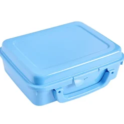 Boîte à sandwich rectangulaire plastique coloré 20x16xH7cm (3 modèles) < Gifi Best