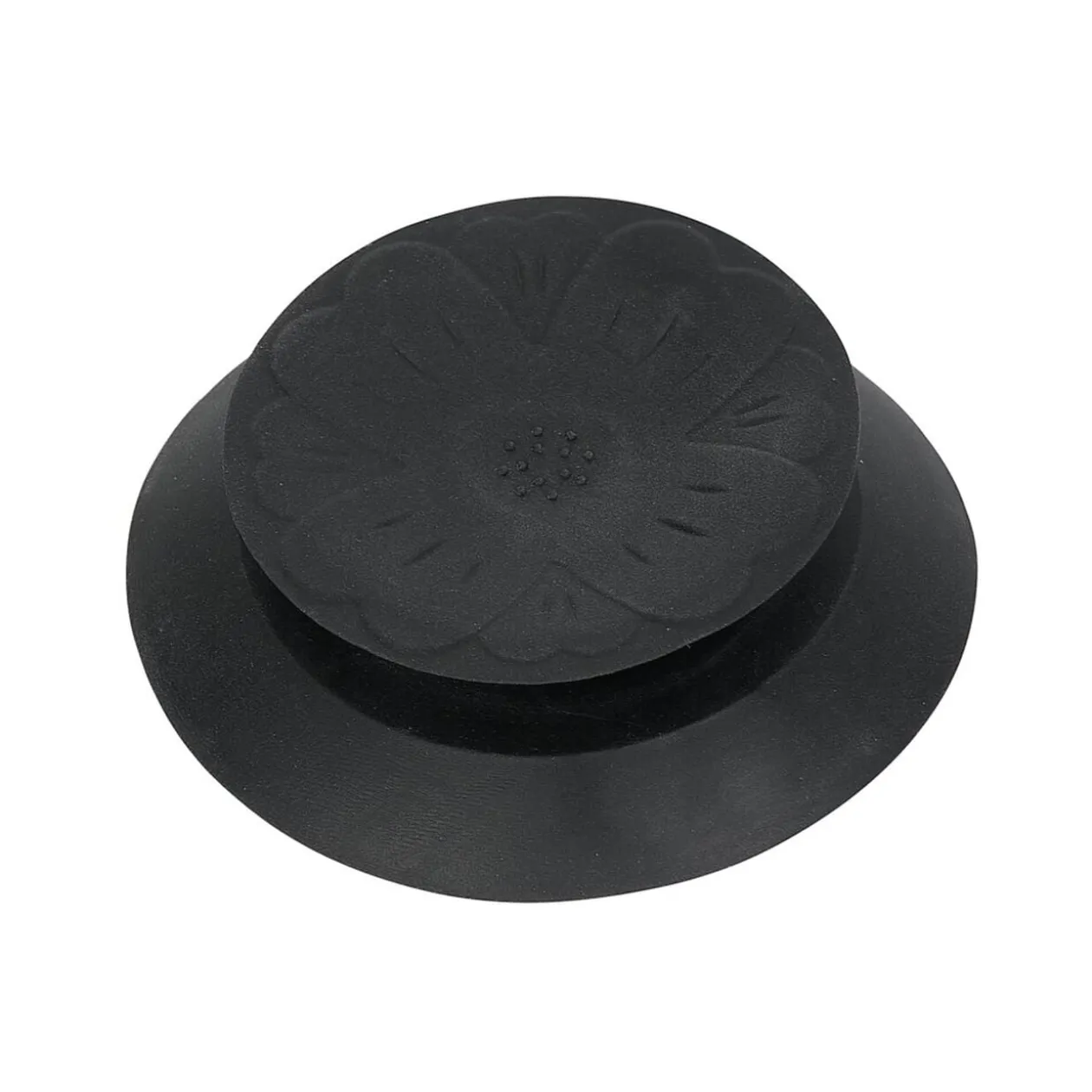 Bouchon d'évier plastique noir