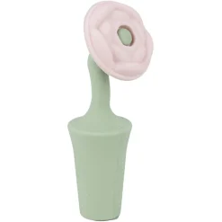 Bouchon silicone x3 forme fleur Ø2,5xH6cm