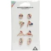 Boucle d'oreille beach (x8)
