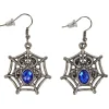Boucles d'oreille araignée