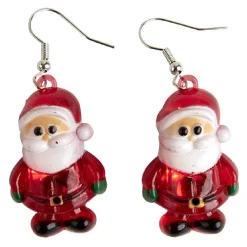 Boucles d'oreille lumineuses 2led