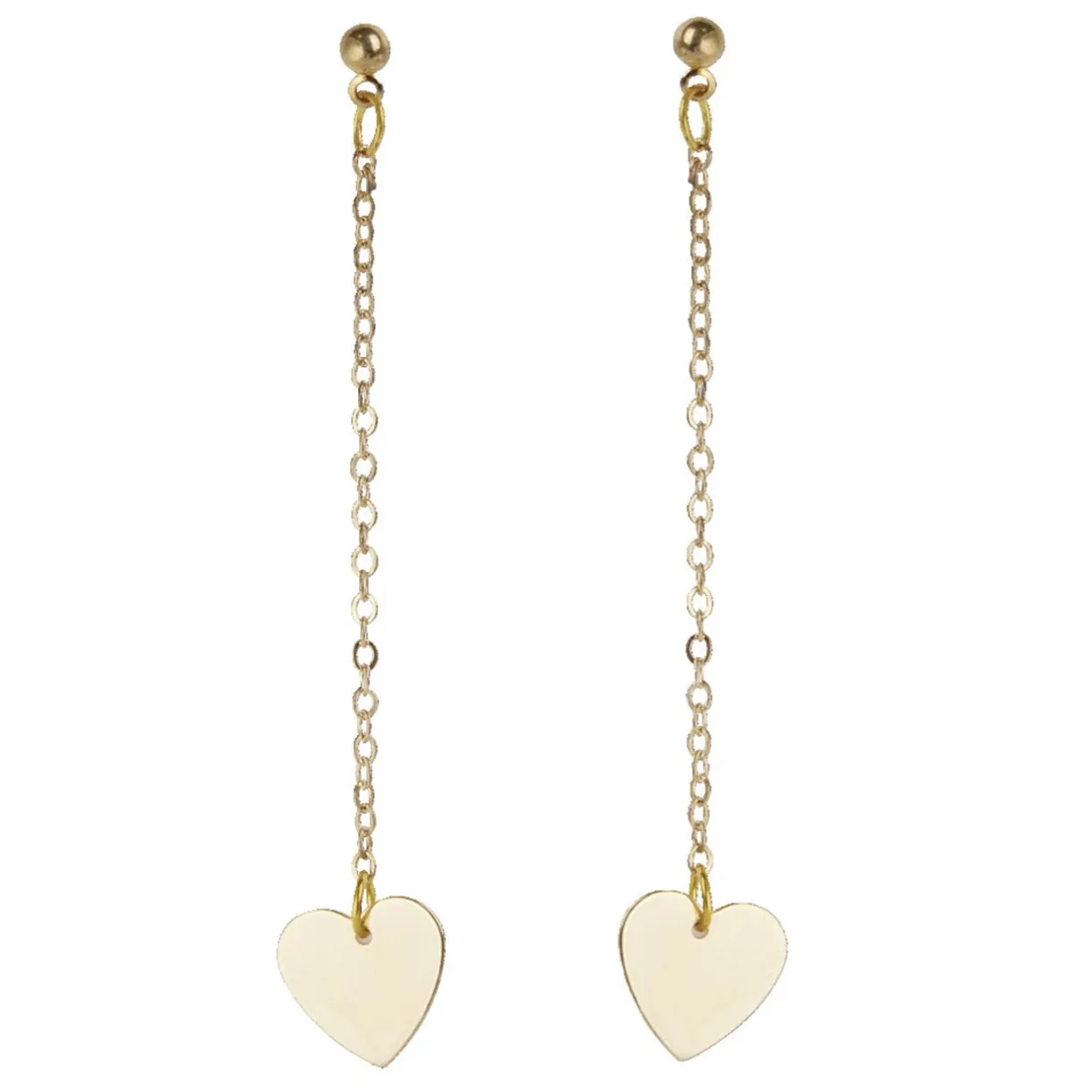 Boucles d'oreilles femme pendantes en métal L8,5cm (4 modèles) < Gifi Outlet