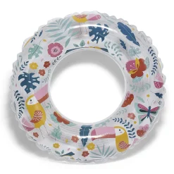 Bouée gonflable à motifs colorés Ø60cm - 3 modèles