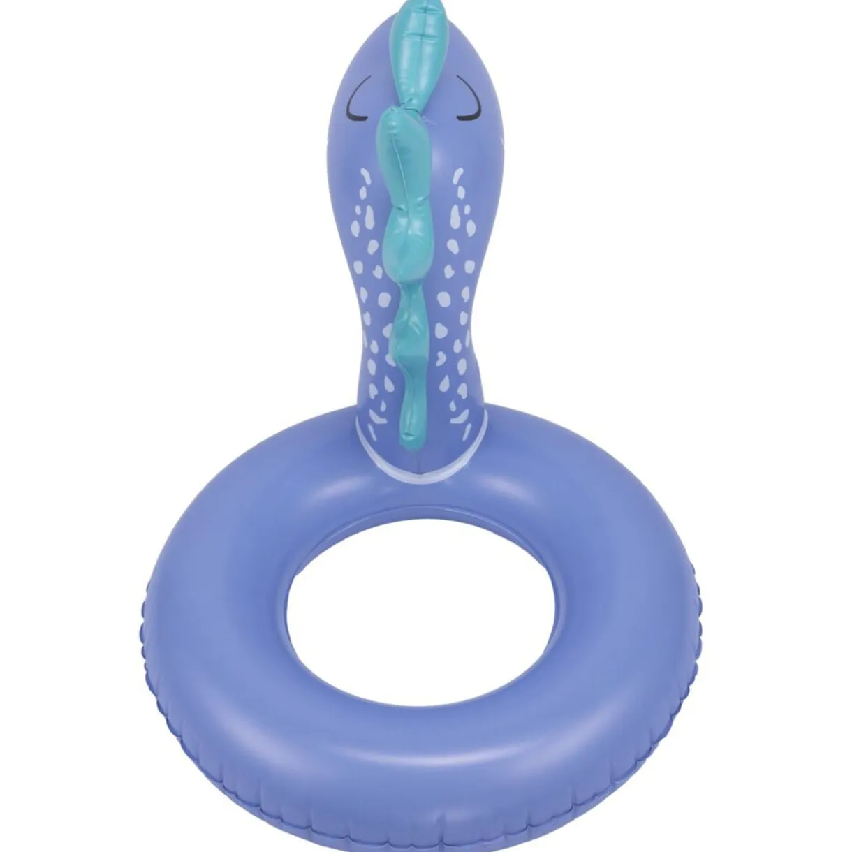 Bouée ronde enfant tête dinosaure plastique bleu Ø60cm < Gifi