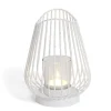 Bougeoir blanc Ø12xH17,5cm < Gifi Clearance