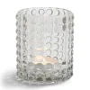 Bougeoir bubble gris Ø7,8cm < Gifi Clearance