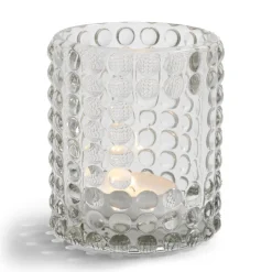 Bougeoir bubble gris Ø7,8cm < Gifi Clearance