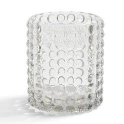 Bougeoir bubble gris Ø7,8cm < Gifi Clearance