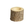 Bougeoir en bois forme rondin Ø7xH5cm < Gifi Online