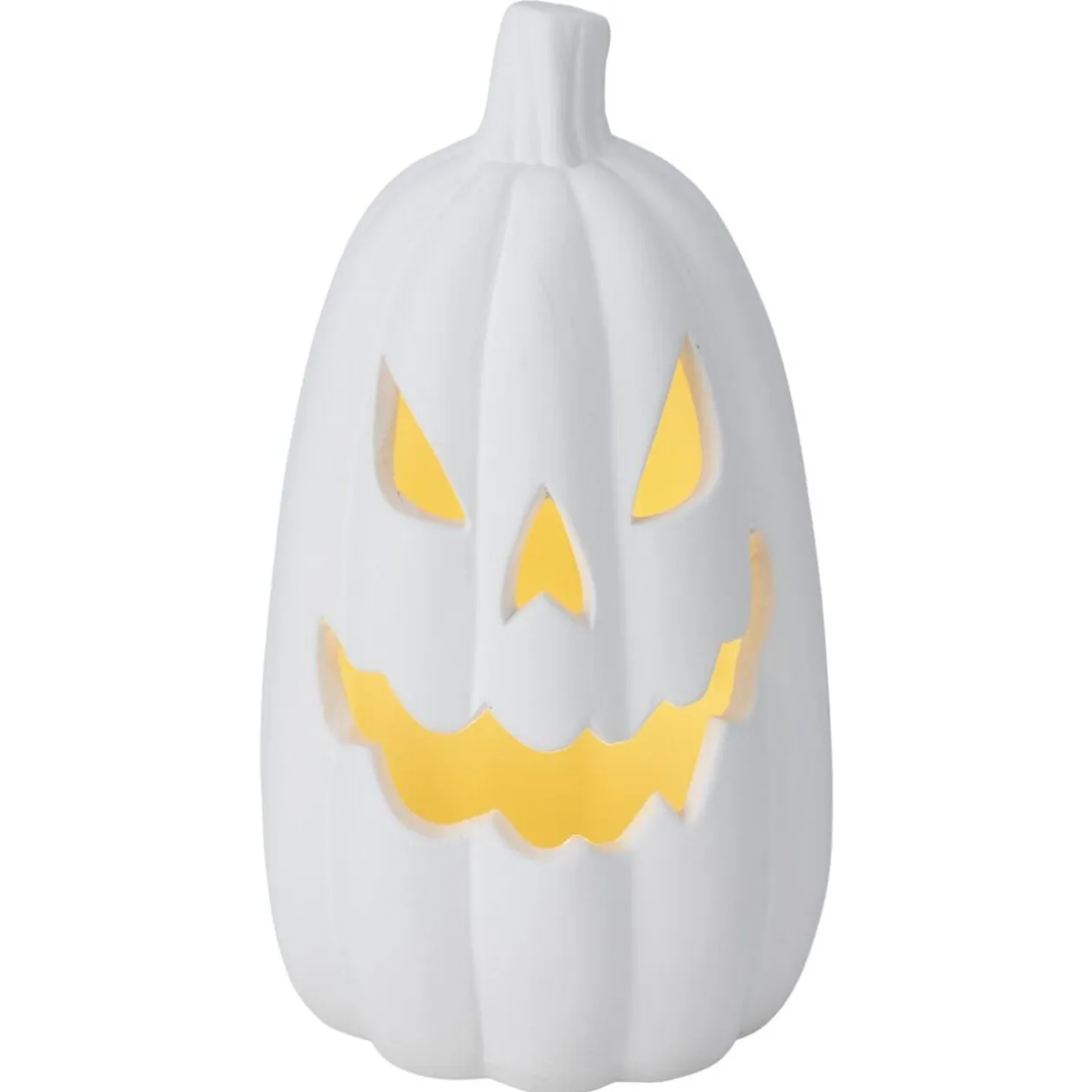 Bougeoir LED citrouille Halloween plâtre à peindre mini peinture 3ml x8 (2 modèles)
