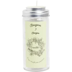 Bougeoir verre + 9 bougies chauffe-plats parfumées < Gifi Outlet