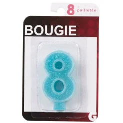 Bougie anniversaire chiffre 5