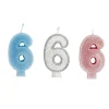 Bougie anniversaire chiffre 6 < Gifi Outlet